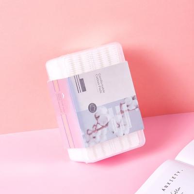 China Eco-friendly X-series edge-pressed double-acting cotton pads 120pcs for makeup remove for sale