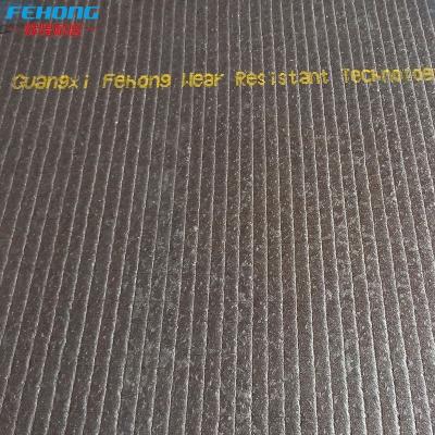 China Making liners/pipes/screens FEHONG wear resistant flat bimetal steel plate for sale