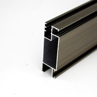 China 2020 High Quality Aluminum Color Slide Anodizing Bright Dip Anodizing Profile for sale