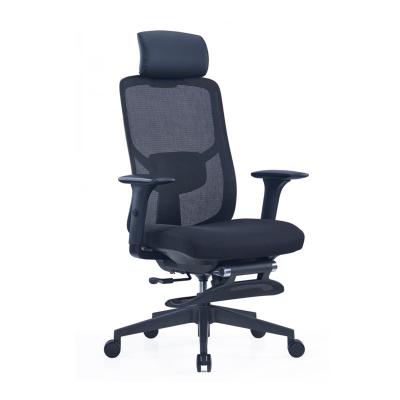 China Office Table And Chair Set Black Mesh Comfortable Luxury Office Chair for sale