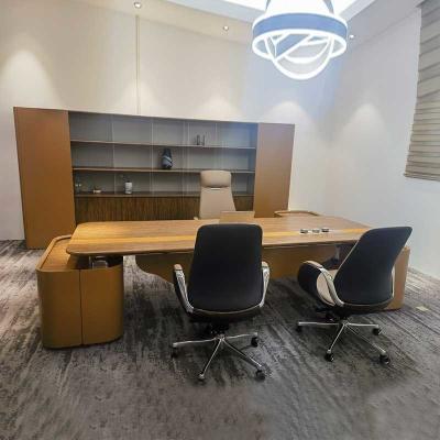 China Modern L Shaped Office Computer Desk Executive Corner Office Desk for sale