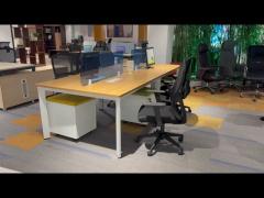 BESTON Furniture White Workstation Desk Office Furniture Modular 1 2 6 People Office Table