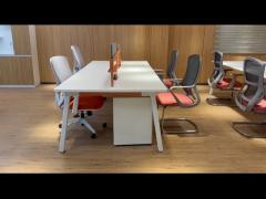 BESTON Office Furniture Manufacturers White 4 Person Office Workstation Layouts Designed