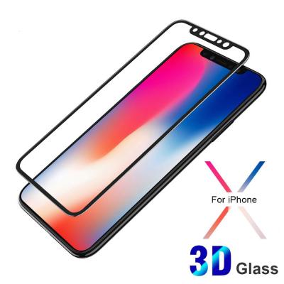 China 2018 New 3D Japan Tempered Glass Anti-scratch Soft Edge Screen Protector For iPhone 6 7 8 X Screen Protector for sale