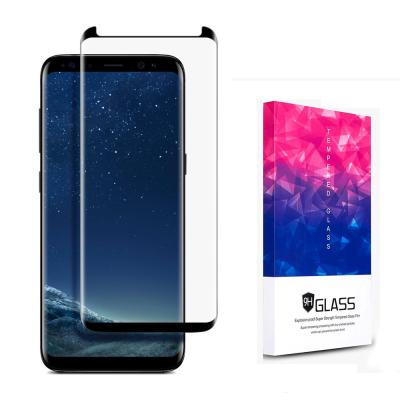 China Retail 2018 Mobile Phone 9H Glass Good Quality Tempered Glass Japan 3D Box Screen Protector For Samsung S8 S8+ S9 Note 8 Screen Protector for sale