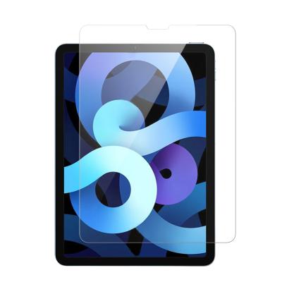 China Scratch-Resistant For Apple iPad Air 4 10.9 2020 2.5D 9H Bubble Free Easy Install View Tool Screensaver Tempered Glass Screen Protector for sale