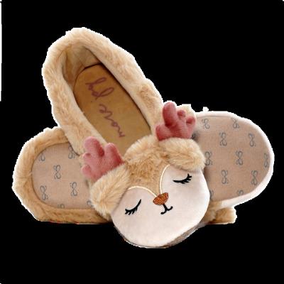 China Recyclable elk ladies dance women indoor slipper sock slipper can custom slipper non-slip blackthorn for sale