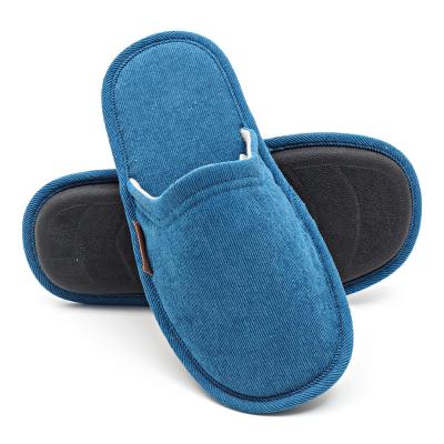 China Spring and Autumn Slippers Fine Corduroy Material Closed Toe Slippers Comfortable Hot Sale Fashion Trend Men's Slippers for sale