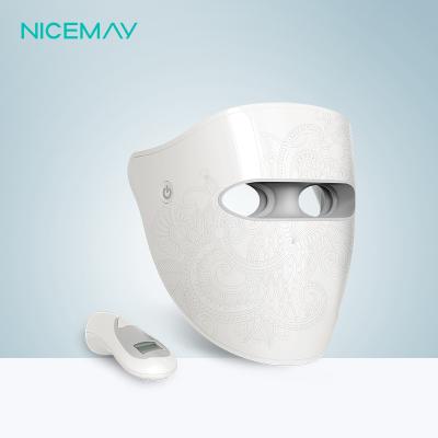 China Hot-selling acne treatment skin led femal mask home using photon therapy led mask for sale