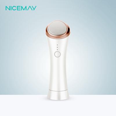 China Deepen shrink hot and cool skin care device vibration ion import instrument with essence import massage machine for sale