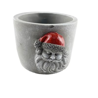 China Custom Made Flower Pot Eco-friendly Artificial Plants Mini Cement Flower Pots and Japanese Planters Bonsai Pots for sale