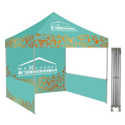 China Outdoor Steel Pop Up Tent 3x3m Steel Frame Folding Custom Advertising Tent for sale