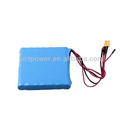 China Electric Unicycle Lithium 52v 4.4ah 14s2p E-Char Battery Pack for sale