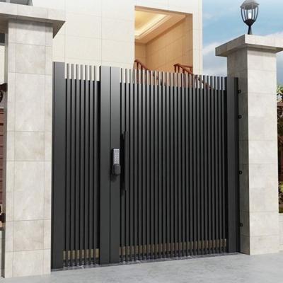 China Modern High Quality Front Fence and Gates Designs for Home Aluminum Swing Gate Automation Gate for Home Buyer 1 for sale