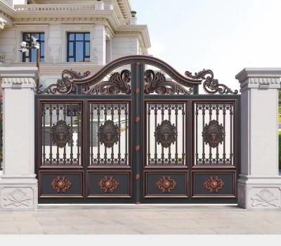 China New Products Easily Assembled Hot Professional Customized High Strength Designs And Good Hardness Aluminum Gate Driveway for sale