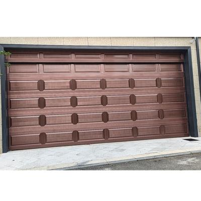 China Waterproof Aluminum Alloy Frosted Garage Door Exterior Glass Door Modern Industrial Bifold Door for sale