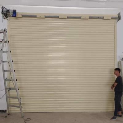 China Waterproof European Simple Design Rolling Garage Door Roll Up Garage Door Truck Roller Shutter Door for sale