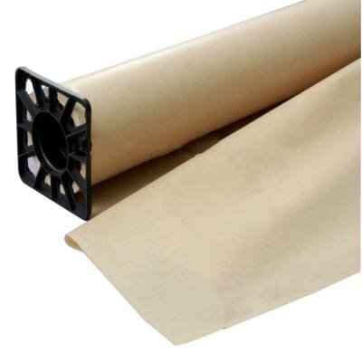 China Protect Heat Press Brown Pad Thin Paper Rolls Cover For Heat Transfer 30gsm for sale