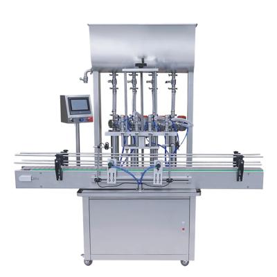 China YK 4 Main High Speed ​​Automatic Food Mango Juice Cream Lotion Chili Sauce Soap Paste Filling Machine for sale