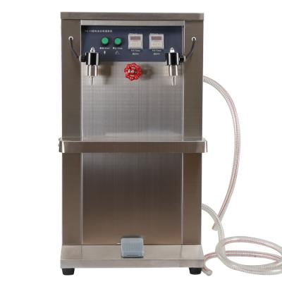 China YK Food Factory Automatic Durable Vertical Electric Soft Drink Filling Machine Electric Self-priming Liquid Racking Machines for sale