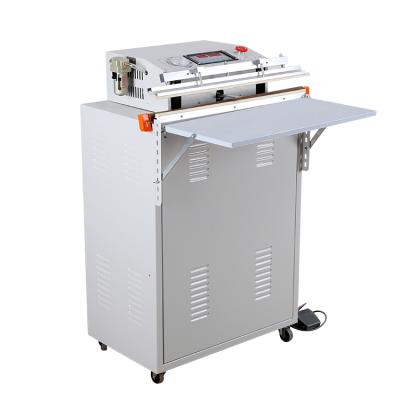 China YK VS-600 Food Vacuum Commercial Vertical Type External Vacuum Packing Machine , Spray Paint Vacuum Sealers for sale