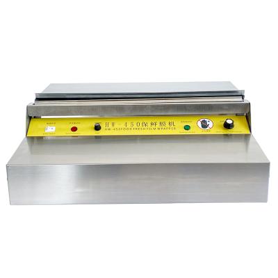 China YK HW-450 Manual Food Operation Manual Cling Film Sealing Machine Hand Wrapper for Vegetables and Fruit for sale