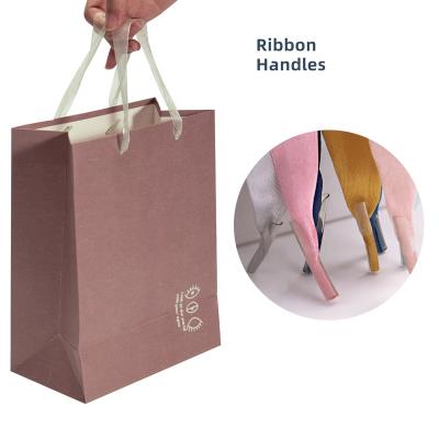 China Factory direct high grade low price polyester ribbon hand strap handle direct custom wholesale rope for gift shopping wrapping paper bag for sale