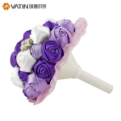 China Beautiful high grade popular wholesale custom made popular wedding bouquet for sale