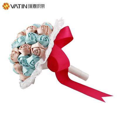 China Wholesale Custom Gift Decoration Patry Accessories /Weeding Decoration High Grade Low Cost Wedding Flower Bouquet for sale