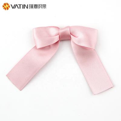 China All Around The World Gift Wrapping Factory Supplier Pre-made Small Satin Ribbon Bow for sale