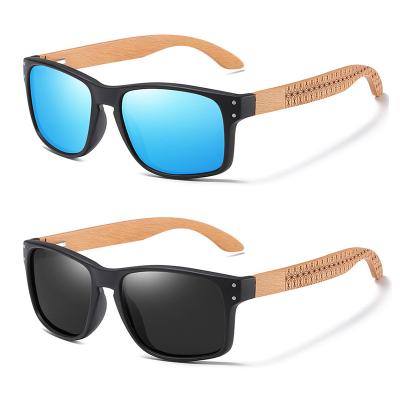 China Designer Wood Sunglasses Fashion Sun Glasses For Women Luxury Bamboo Handmade Shades Men's High Quality Polarized Eyewear 2022 for sale