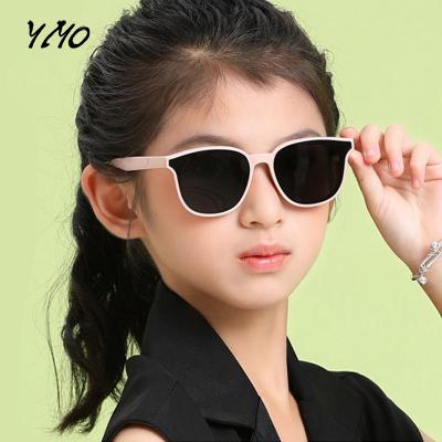 China New Fashion Oversized Sunglasses Children's Fashion Sunglasses Children's UV400 Glasses One-Piece Square Girls Boys Sunglasses for sale