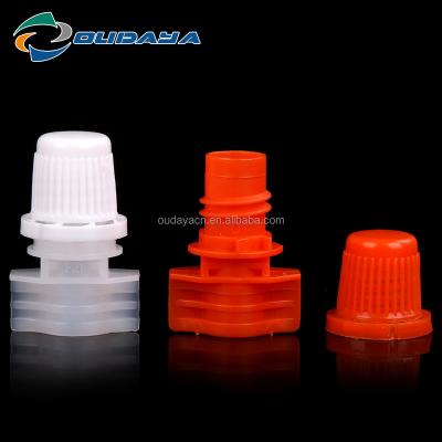 China Non Spill Hot sell 8.2mm single gap plastic spout cap screw cap for sale