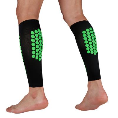 China Breathable Hosiery Sports Leg Warmers Baseball Running Leg Guards Support Women Men Nylon/Polyester Sleeve/Spandex Safety Compression Leg Guards for sale