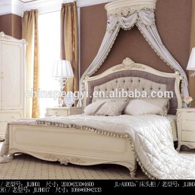 China 2019 Italy Soft Luxury Bed Bedroom Furniture Classic Bed Bedroom for sale