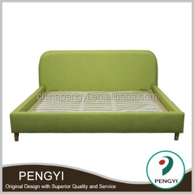 China Soft Storage Bed Fabric Bed 2016 Hot Sale Modern New Design Single And Double Bed Pk02 for sale