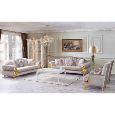 China Hot Selling Sofa Popular French Living Room Corner Office Sofa Luxury Classic Sofa Set Modern Style for sale