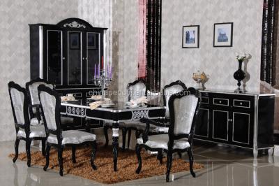 China Modern Solid Wood Furniture Dining Room Furniture Dining Table Set for sale