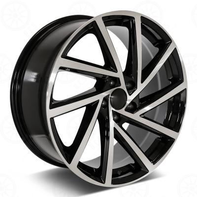 China ALLOY For VW Car Replacement Wheel 16/17/18/19inch Alloy Wheels Rim 5*112 ET45 66.6 GOLF STYLE for sale