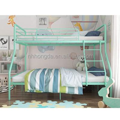 China Adjustable Fashionable Triple Sleeper Kids Bedroom Furniture Double Metal Bunk Bed (Other) Twin Frame for sale