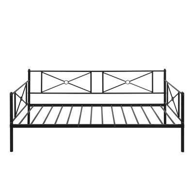 China Storage sofa with twin bed single size metal daybed frame for sale