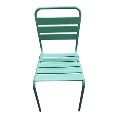 China Modern Outdoor Garden And Patio Furniture Wrought Iron Chair for sale