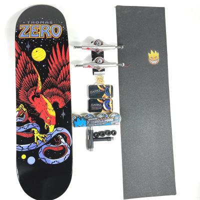 China High Quality 7.5/7.8/8.0/8.125/8.25/8.375/8.5inch 7 Layer Canadian Maple Complete Including Accessories Youth Professional Skateboard for sale