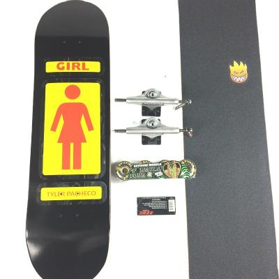 China Youth Do Girl Hothead Skateboard 7.75/7.875/8.0/8.125/8.25/8.375/8.5 Inch High Quality Full 7 Layer Canadian Maple for sale