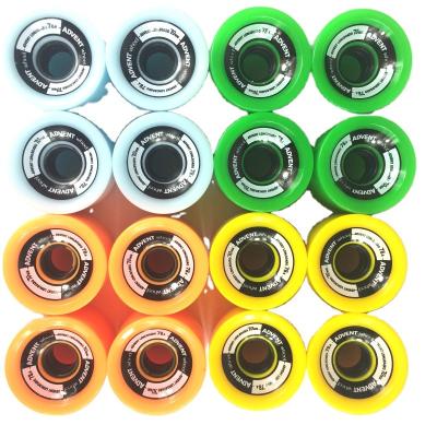 China Young Land Surfing Skateboard Longboard Cruiser Special Wheel 70mm*51mm. 78a hardness high end color products for sale