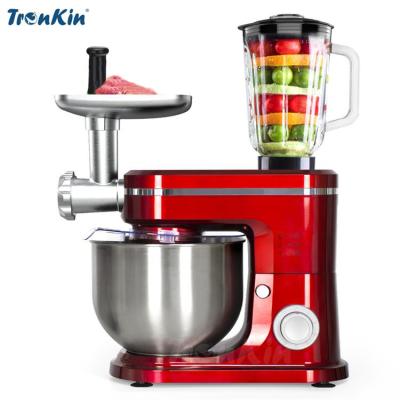 China 3 In 1 Pastry Stand Food Stand Mixer 1500W Kitchen Stand Bread Spiral Mixer Bakery Electric Dough Mixer Machine for sale