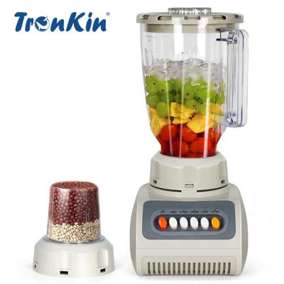 China 2 in 1 Home Kitchen Appliances Retro Smoothie Blender Chopper Food Processor Blender And Juicers Commercial Professional Blender for sale