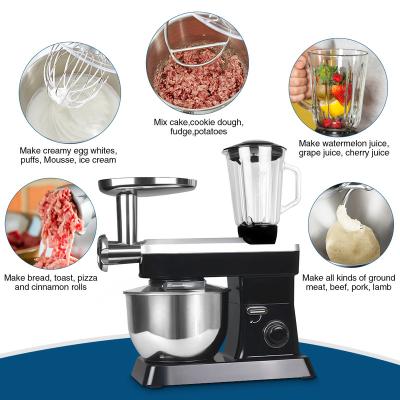 China Home Electric Spiral Pizza Cake Bread Dough Batedeira Food Stand Mixer Blender Kitchenaid Dough Mixer for sale