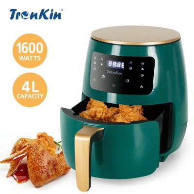 中国 Tronkin 1600W 4L Digital Airfryers Oven Electric Mini Air Fryer Oil Free Air Fryer Oven Digital Air Deep Fryer 販売のため