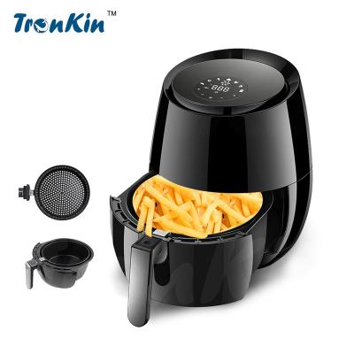 China Hot Selling 5.2L Air Fryer Adjustable Thermostat Control Non-Stick Cooking Surface Oil Free Air Fryer Use For Home Te koop